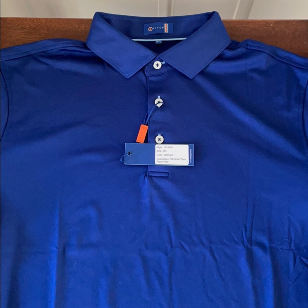 Stitch Golf M/L Midnight Blue Golf Polo